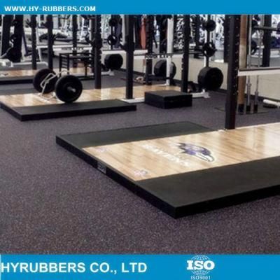Gym Rubber Flooring in Roll with EPDM Particle