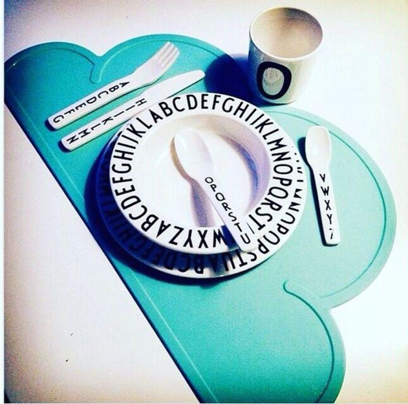 Silicone Cloud Shaped Food Placemat