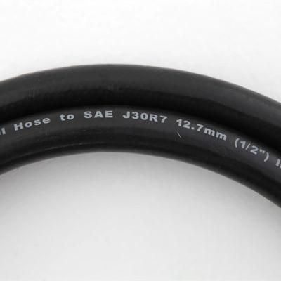 Flexible Diesel Fuel Resistant NBR Rubber SAE J30r7 Hose for Automotive