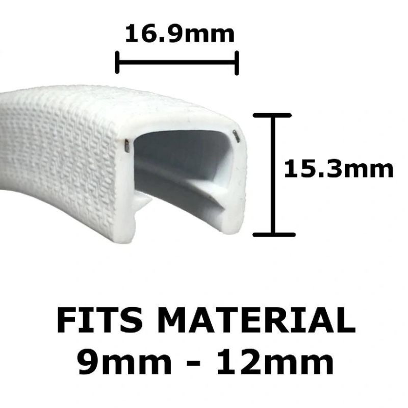 U Shaped PVC Trim Moulding Weatherstrip Seal Strip