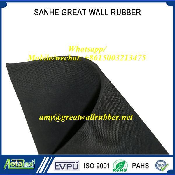 4MPa 8MPa Black Anti Corrosion Butyl Rubber Sheet
