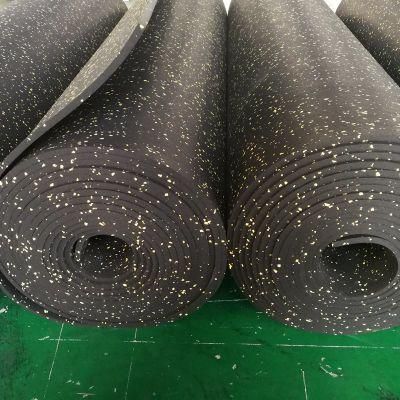 Reliable 3-18mm Thickness Rubber Floor Rolls Carpets for Gym Sport