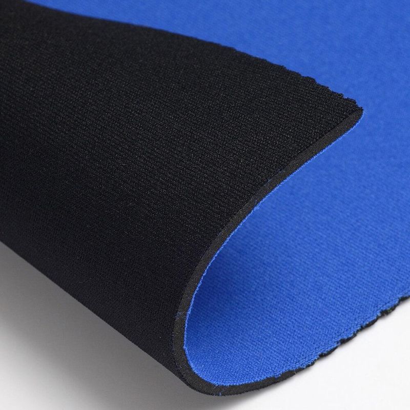 New Arrival Blue Fluorescent Nylon Fabric Material Neoprene for Wetsuits