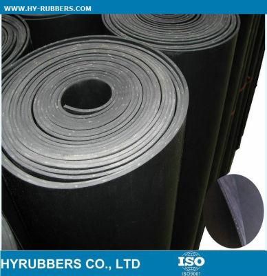 Cloth Insertion Rubber Sheet, Color Industrial Rubber Sheet Roll