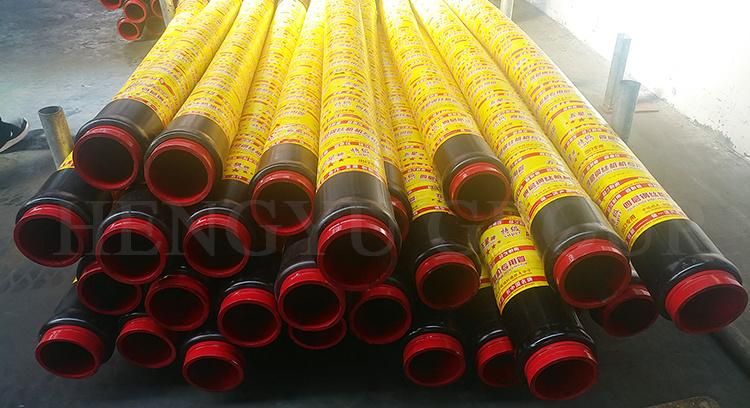 China Hydraulic Hose Factory Supply Black Rubber Tubing 2 Inch Concrete Pumping Hose