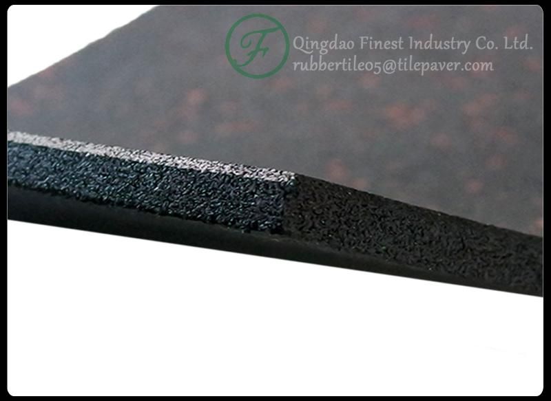 Factory Fitness Rubber Flooring Crossfit Rubber Flooring Gym Flooring SGS Fire Rating Certificates
