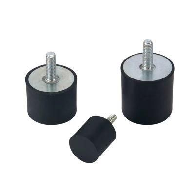 External Thread Rubber Shock Absorber Ve-Type One Male Rubber Mounts