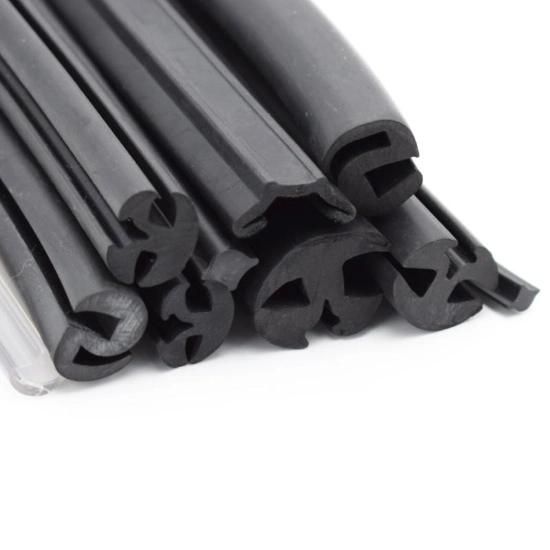 Rainproof Auto Windshield Glazing Rubber Seal Strip