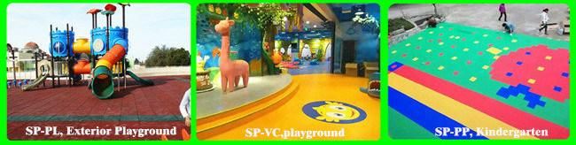 Cartoon Pattern Rubber Tiles, Rubber Mat