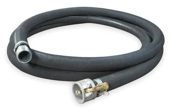 Rubber Suction Hose - Assembly with M/F Fittings