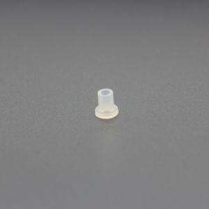 Translucent 4 Round Pipe Plug Threading Plug 4*5*6*1.2*2.3 High Temperature Resistant and Waterproof Food Grade Silicone 4mm Hole Plug