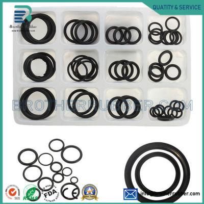 Heat and Fuel Resistant High Pressure Flexible Soft Clear Silicone Rubber Sealing O-Ring