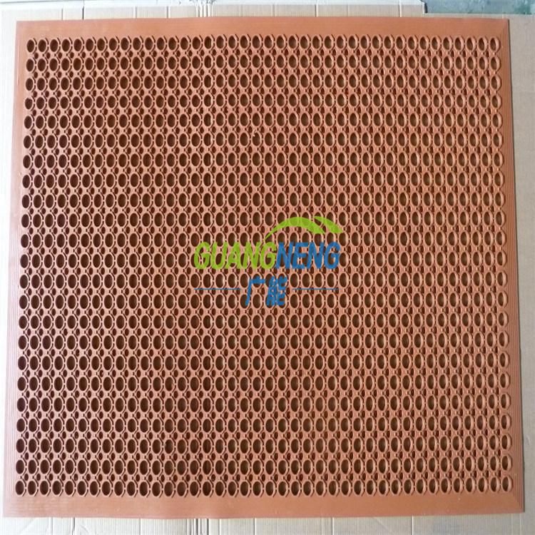 Anti-Slip Rubber Door Mat with Hole/Oil Resistance Rubber Mat