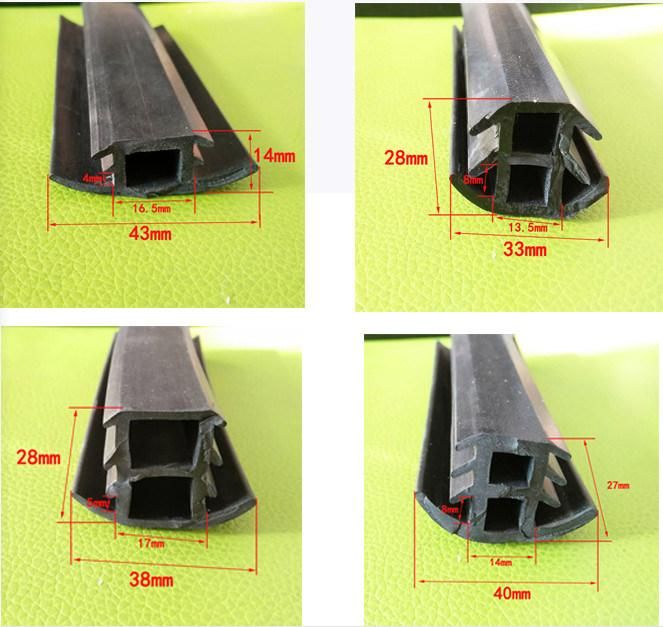 Different Sizes Rubber Weatherstrip Rubber Profile for Solar Panels