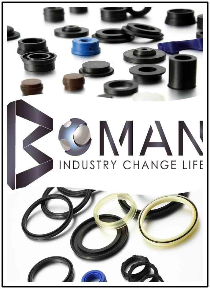 NBR Rubber Parts FPM Rubber Seals Customize Molded Rubber Parts