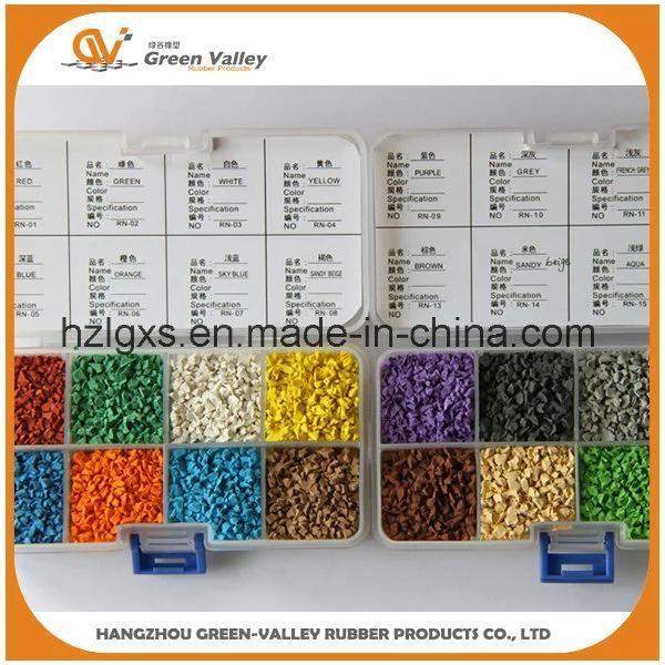 School Running Track Floor Playground Flooring EPDM Grumbs