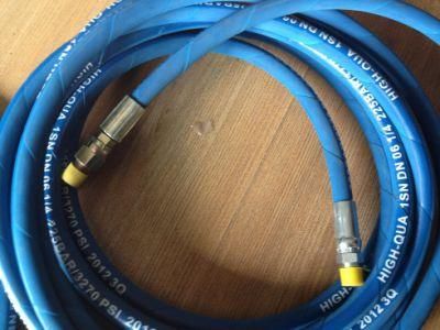 Blue Color Hydraulic Hose DIN / En 853 1sn