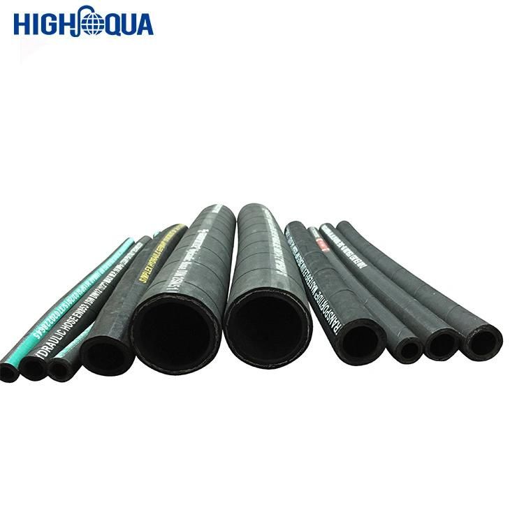 Cloth or Smooth Surface Black and Colorful Hydraulic Hose with 1sn 2sn
