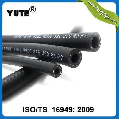 3/8 Inch Oil/Abrasion Resistant High Performance Rubber SAE J30 R7 Fuel Hose