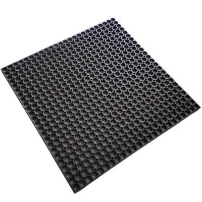 5% Discount Heavy Duty Hollow Drainage Anti Slip Deck Marine Use Deck Boat Rubber Mat Rubber Flooring with Hole