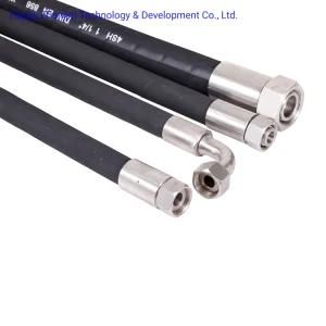 High Pressure Rubber Hydraulic Hose DIN En 856 4sh for Heavy Machinery