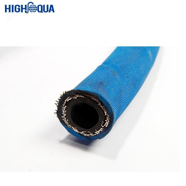 Blue Color SAE100 R1at / En 853 1sn Hydraulic Hose for Industry