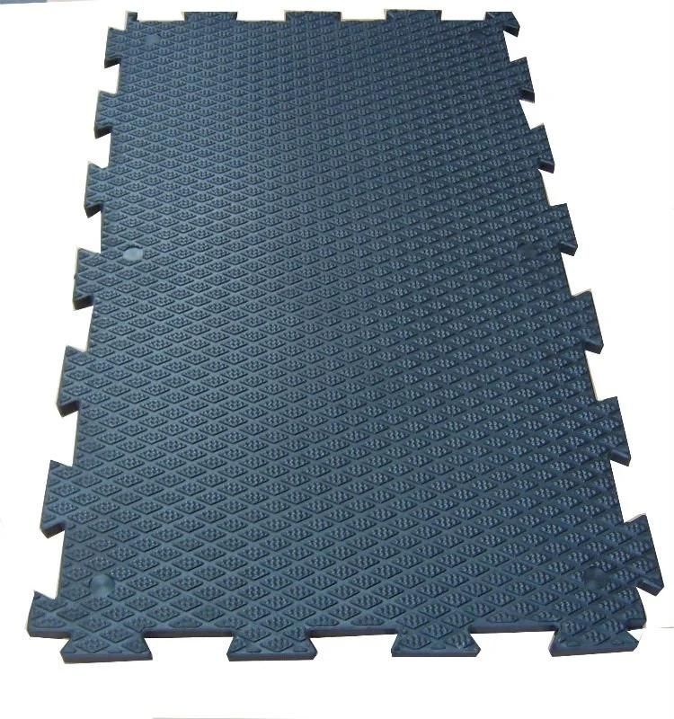 Interlocking Horse Stable Cow Stall Rubber Mat/ Animal Rubber Mat