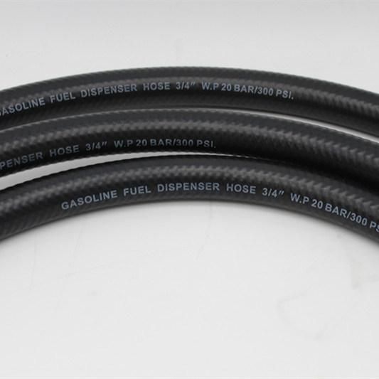 En 1360 Flexible Gasoline Dispenser Hose with Steel Wire Embedded