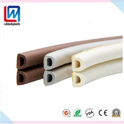 D-Shape Car Rubber Hood Lining Sealing Profile with 3m Tape