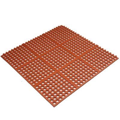 Rubber Door Mat and Anti-Slip Kitchen Rubber Mat with Interlock
