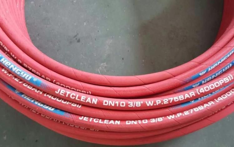 Fire Resistant Hyd Sel Standard Jet Wash Hose High Pressure Hose Washers