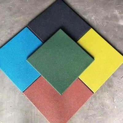 Shock Absorbing Floor Gym Mat Rubber Floor Tiles