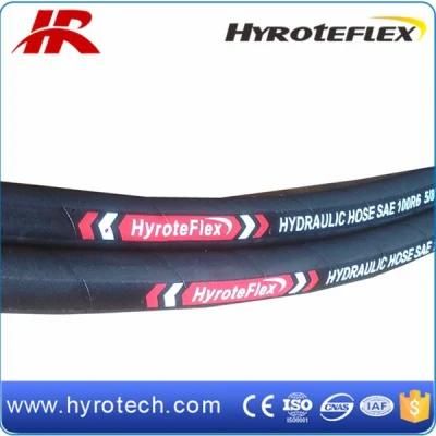 Hot Sale One Fiber Braid Hydraulic Rubber Hose SAE100r6