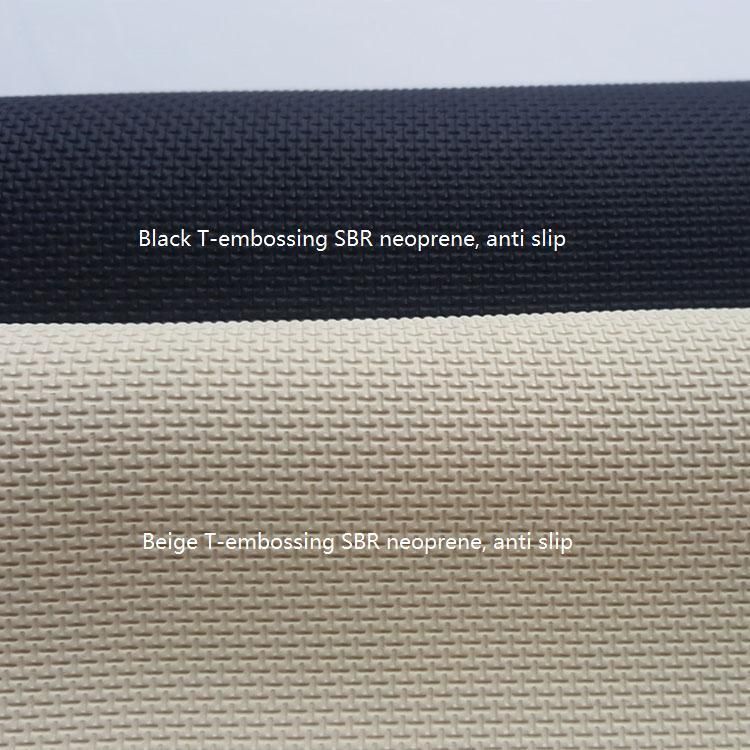 No-Slip Shark Skin Embossed SBR Neoprene Rubber Sheet 3mm Neoprene Sheet