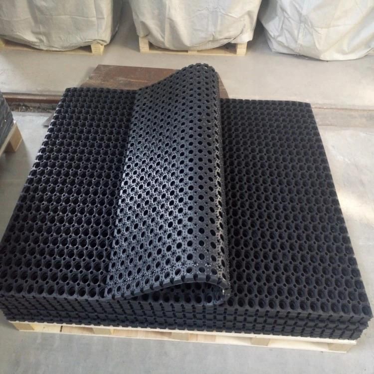 Acid Resistant Industrial Rubber Mat, Drainage Rubber Floor Mat