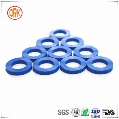 Good Rebound Blue Silicone Rubber Seal Gasket