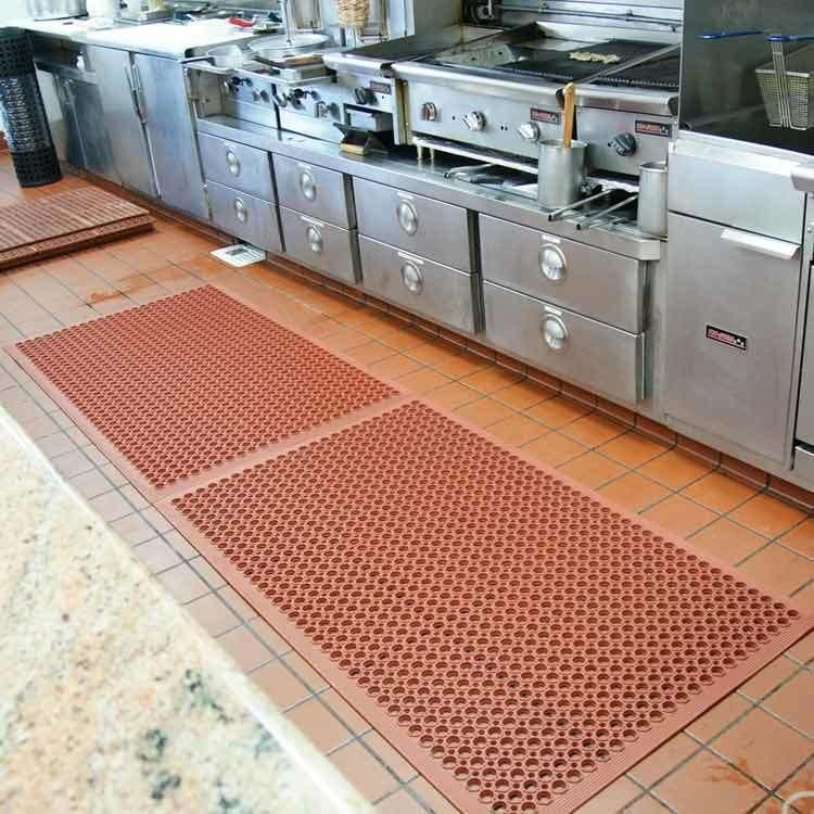 Anti-Bacteria Rubber Mat /Hotel Rubber Mat /Oil Resistant Rubber Mat /Drainage Rubber Mat