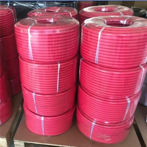 Red NBR Fiber Braided Rubber Fuel Hose for Gasoline