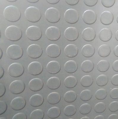 Eco-Friendly Anti Slip Vinyl Coin Pattern Rubber Flooring Mat SBR Rubber Sheet