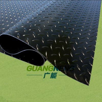 Industrial Fine Ribbed Rubber Sheet in Roll (GS0501)