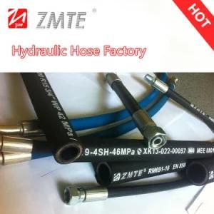 Wire Spiral Hydraulic Hose Fitting 902-4s/Rubber Hose