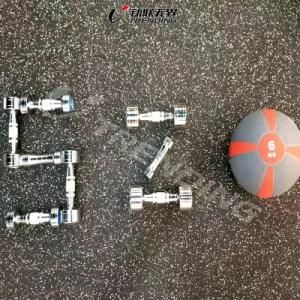 Popularly Priced Non-Pollution Rubber Gym Flooring