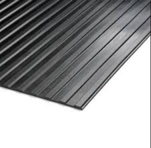 Wide Ribbed Rubber Sheet/Mat/Anti Slip Rubber Sheet