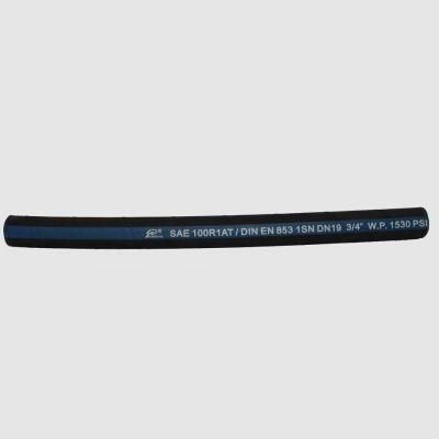 SAE 100r1at/1sn Dn19 3/4&quot; Cloth Surface Hydraulic Rubber Hose