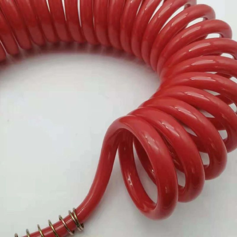Air Hose Lightest, Strongest, Most Flexible Rubber Air Hose (3/8" X 50′) -Blue