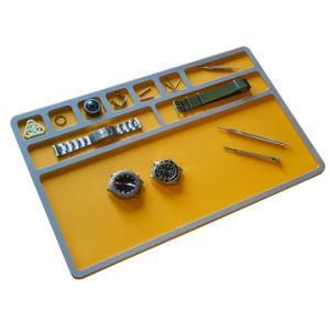 Magnetic Heat Insulation Screw Repair Tools Pad Desk Mat Watch Cell Phone Soldering Silicone Repair Mat