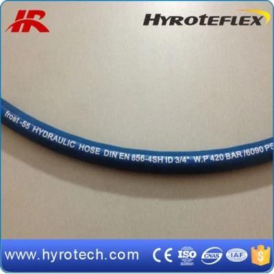 DIN En856 4sh and SAE 100r12 of Hydraulic Hose