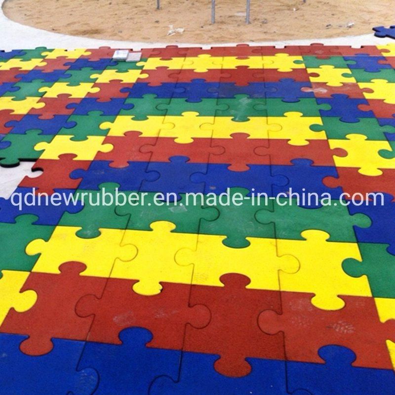 Playground Rubber Sports Court Flooring Tiles