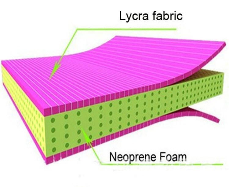 Neoprene Polyester Fabric Sheet for Sublimation Customized Design Thickness Neoprenerubber Sheet