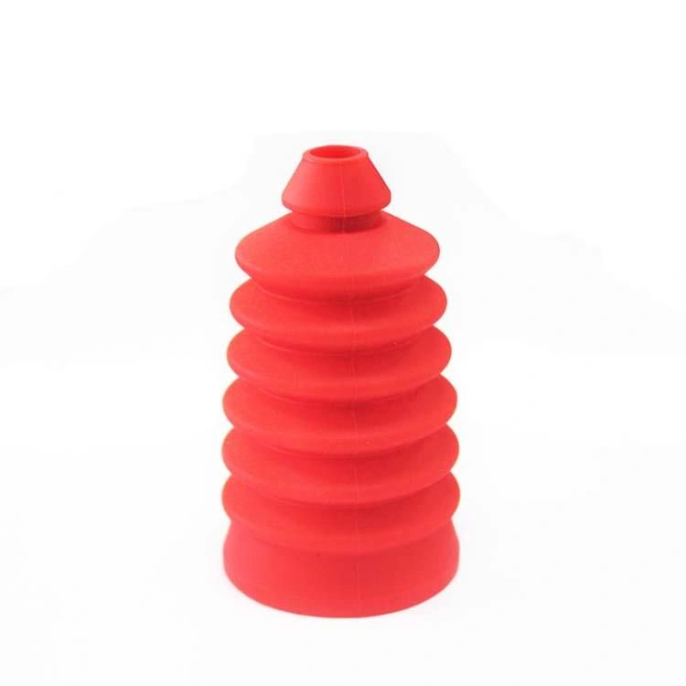 Professional Customized Waterproof Silicone Rubber Bellows OEM Various Silicone Shape